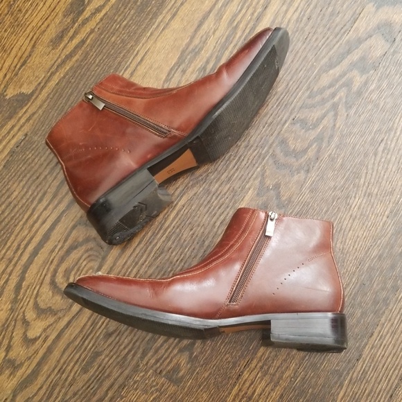 Men's Stacy Adams Brown Chukka Boots - Size 8.5 - Picture 2 of 7